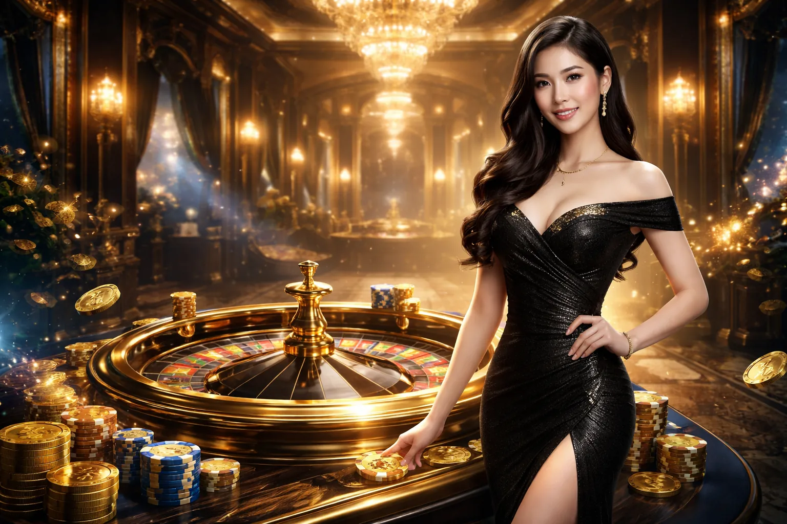 Hình ảnh nền TK66 Live với các trò chơi cá cược